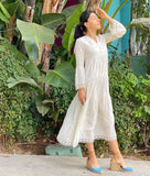 MIKA MAXI DRESS - NATURAL